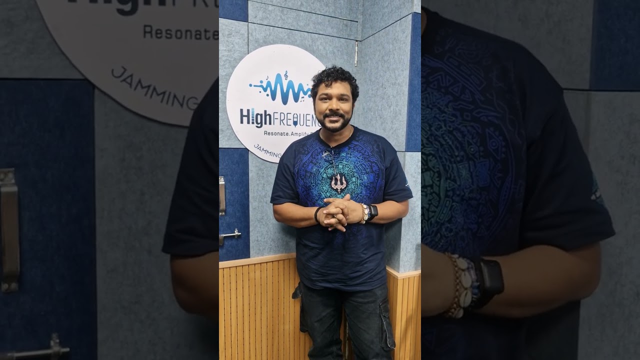 🎬 Suyash Tilak &mdash; the talented Marathi actor @ High Frequency Studio! 🎙️