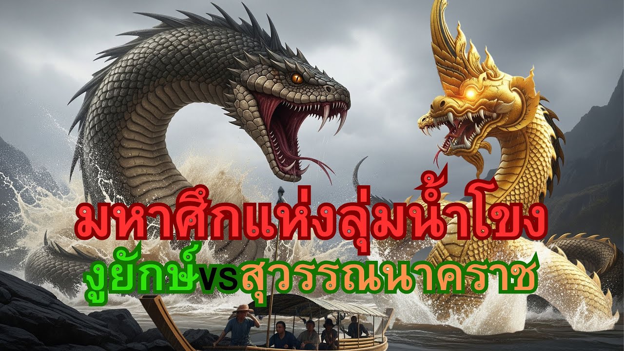 The Golden Naga: สงครามพญานาค ปราบงูหินยักษ์แห่งแม่น้ำลึกลับ