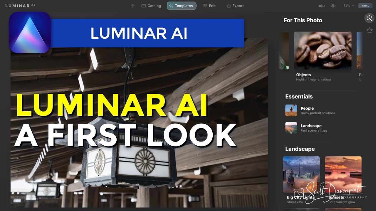 Luminar AI - A First Look (Pre-Release Version)