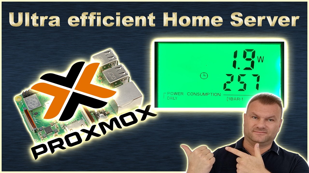 Proxmox на Raspberry Pi как ваш сверхэнергоэффективный домашний сервер!