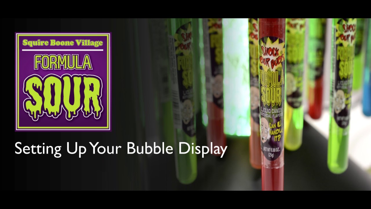 Formula Sour Bubble Display | Getting Started & Set-up