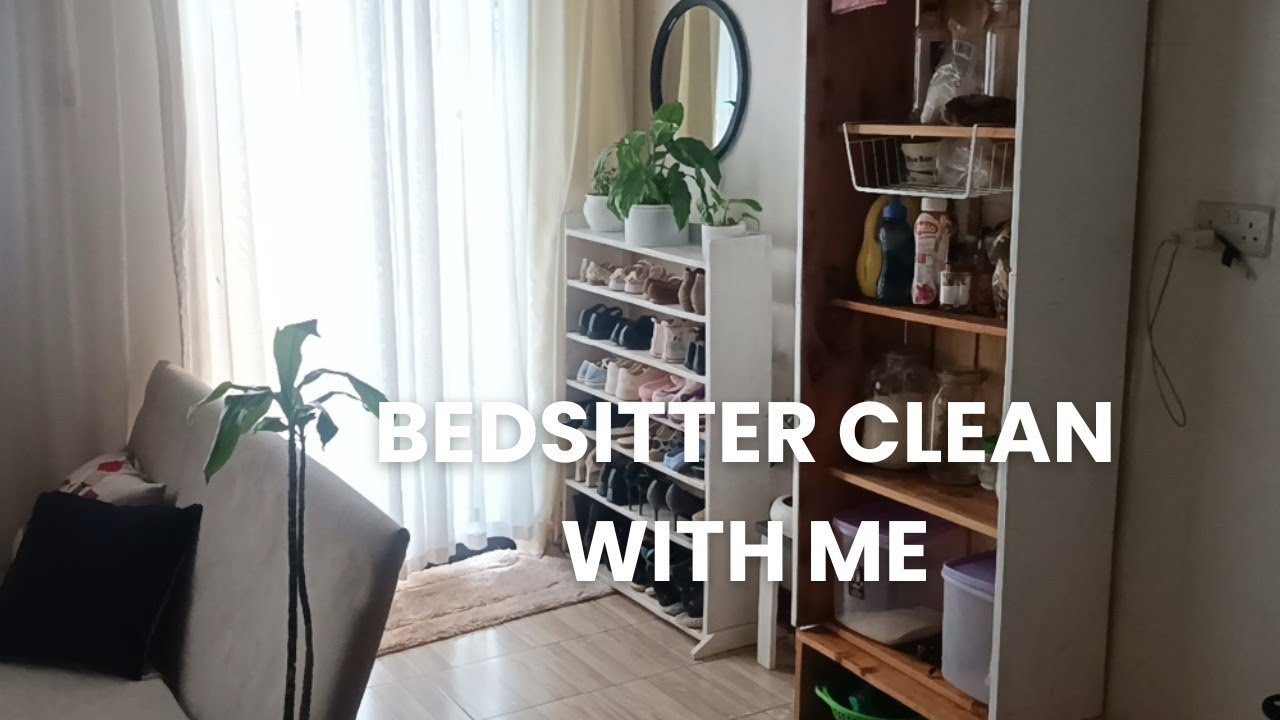 HOW I KEEP MY BEDSITTER CLEAN WITH A CHILD 🥰|REALISTIC MOM LIFE|SMALL SPACE LIVING KENYA 🇰🇪 