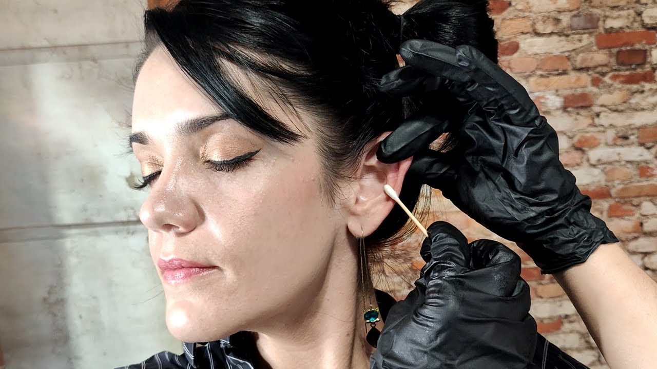 ASMR Vagus Nerve Ear Massage and Cleaning for Anxiety and Stress