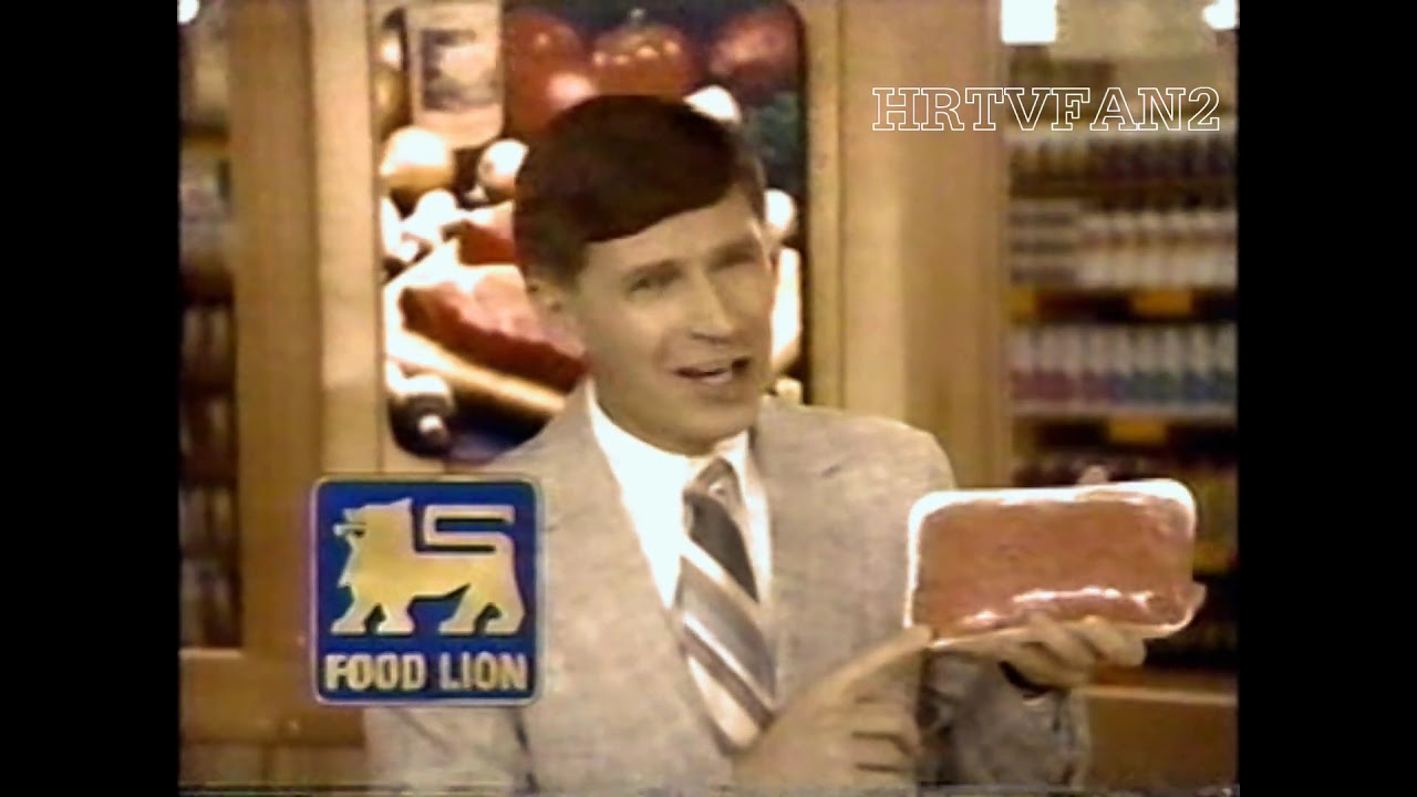 1988 Food Lion Commercial (Ground Beef Comparison)