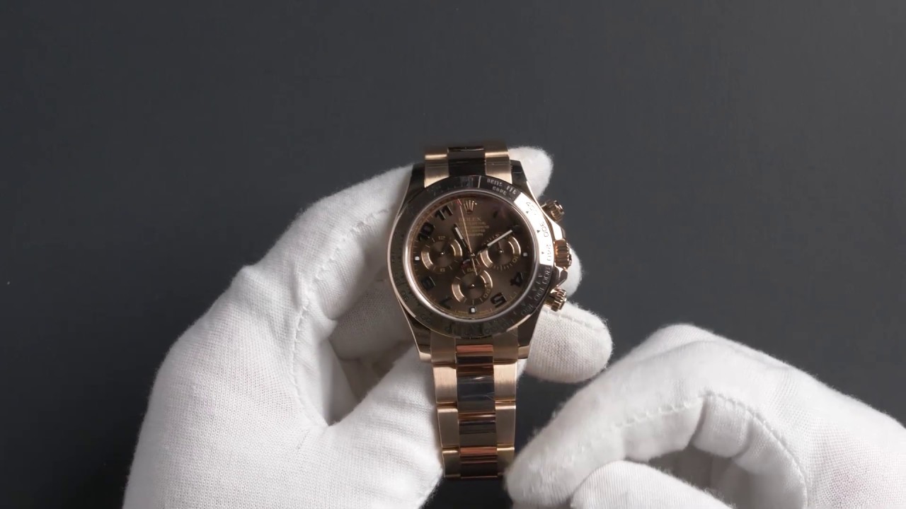 Rolex Daytona 116505 Everose Chocolate Dial Watch Review | Bob's Watches