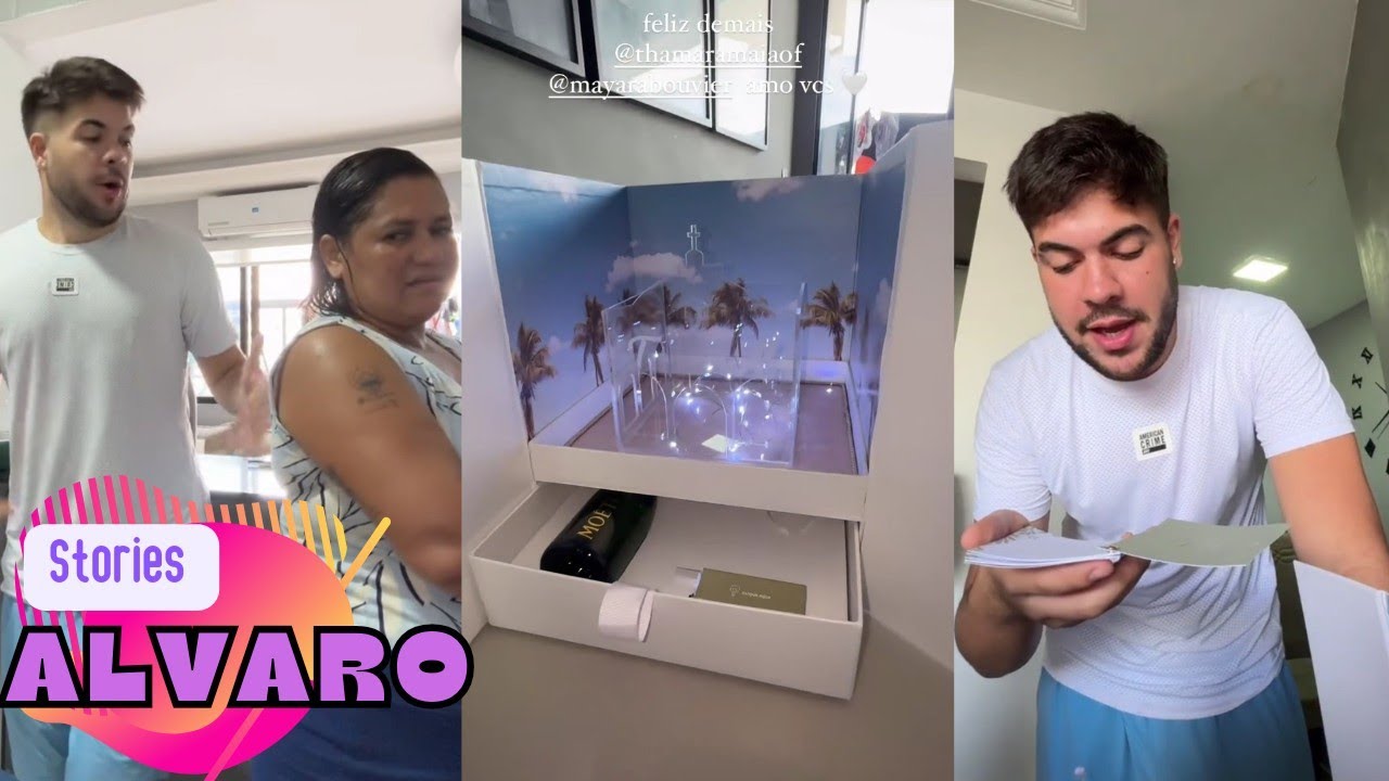 ALVARO FOI CONVIDADO PARA SER PADRINHO DE CASAMENTO |STORIES ALVARO