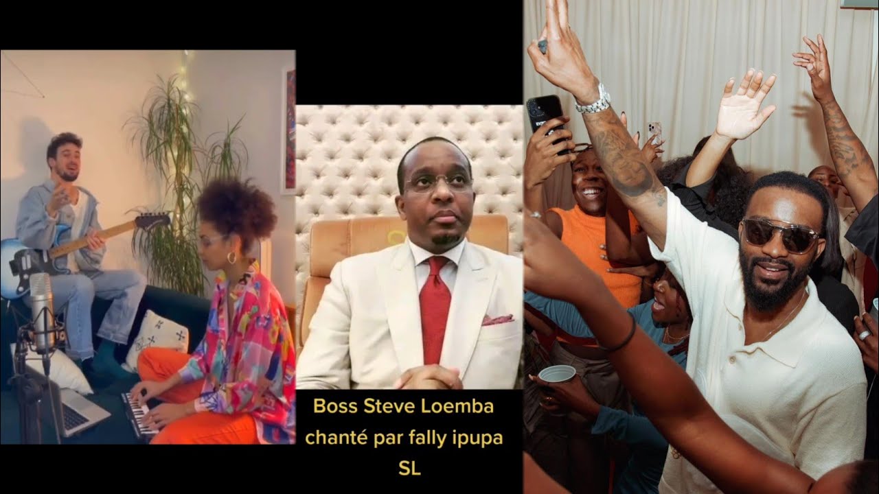 LES ARTISTES FRANÇAIS INTERPRÈTENT LA CHANSON SL DE FALLY IPUPA TIRÉE DANS L'ALBUM FORMULE7.