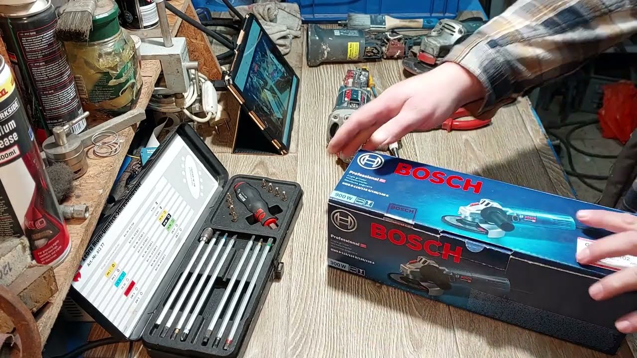 Koupil jsem si flexu bosch GWS 9-125 S rozebíračka, popis atd.