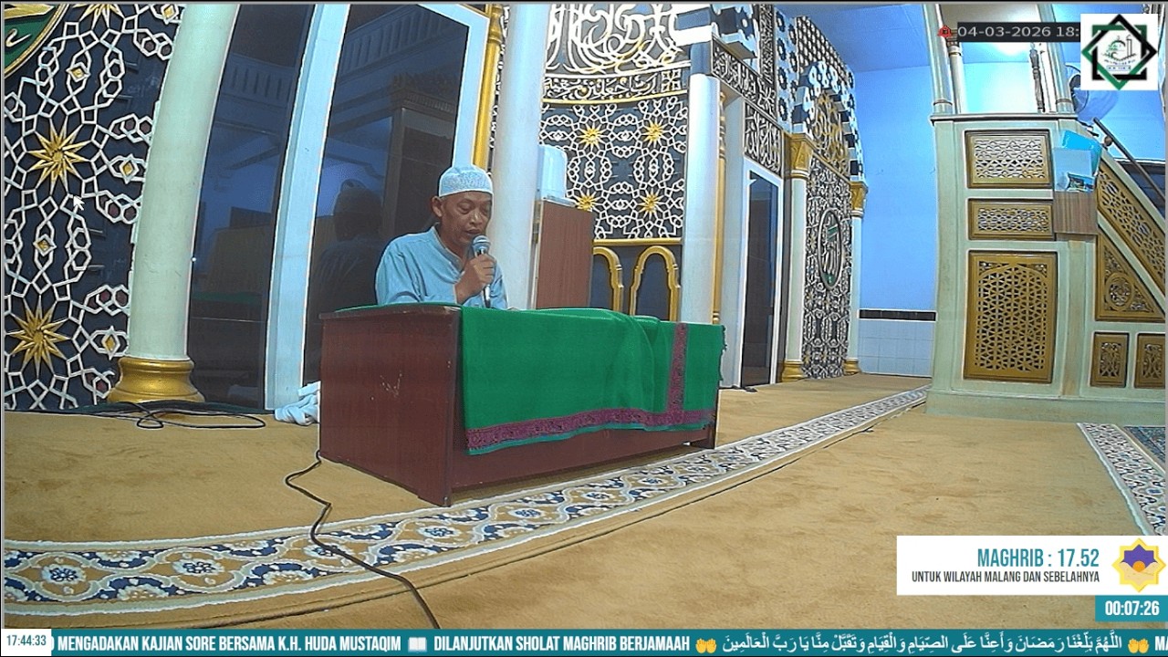 (LIVE) Kajian Rutin Menjelang Maghrib Hari Ke-25 Ramadhan 1447H di Masjid Al-Atqo