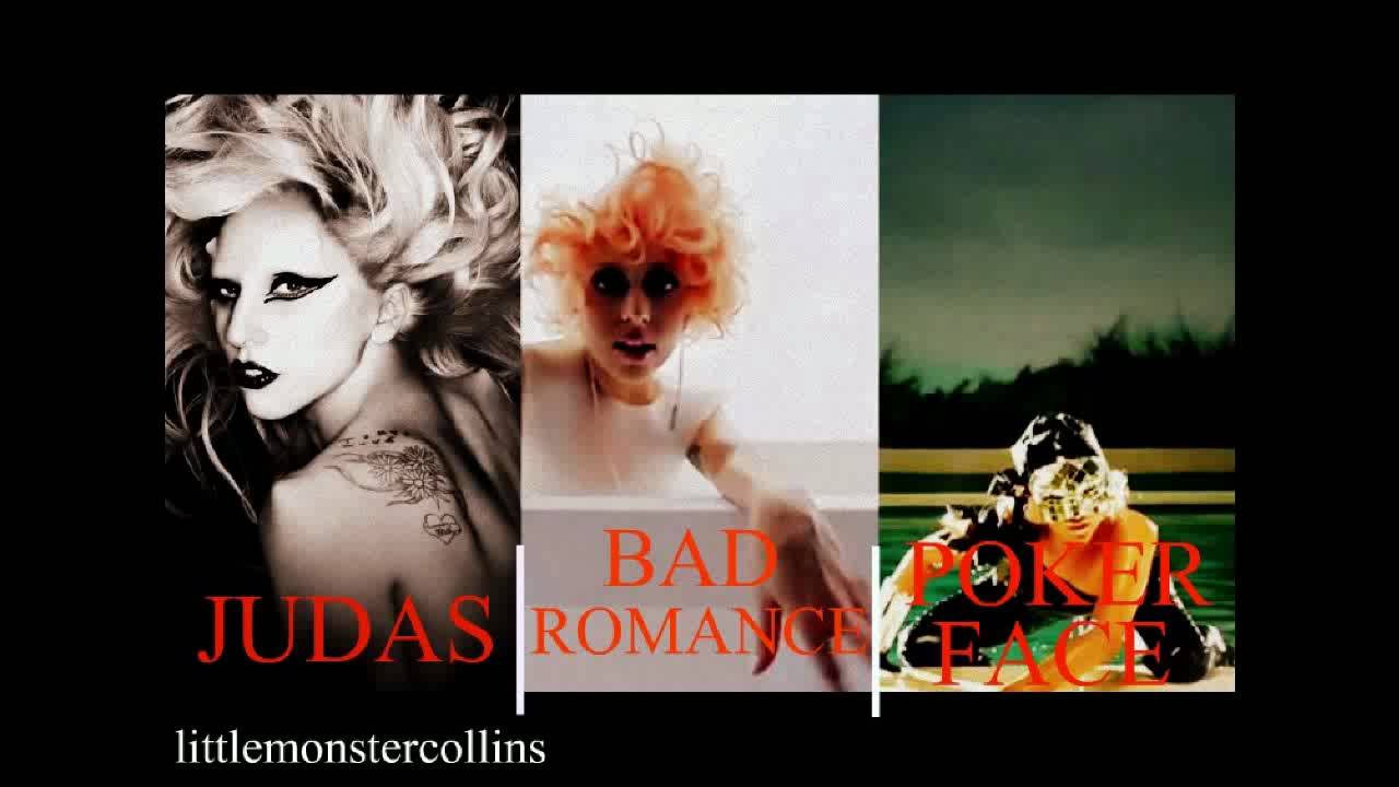 Lady Gaga - Judas Mash up [Bad Romance Vs Poker Face]