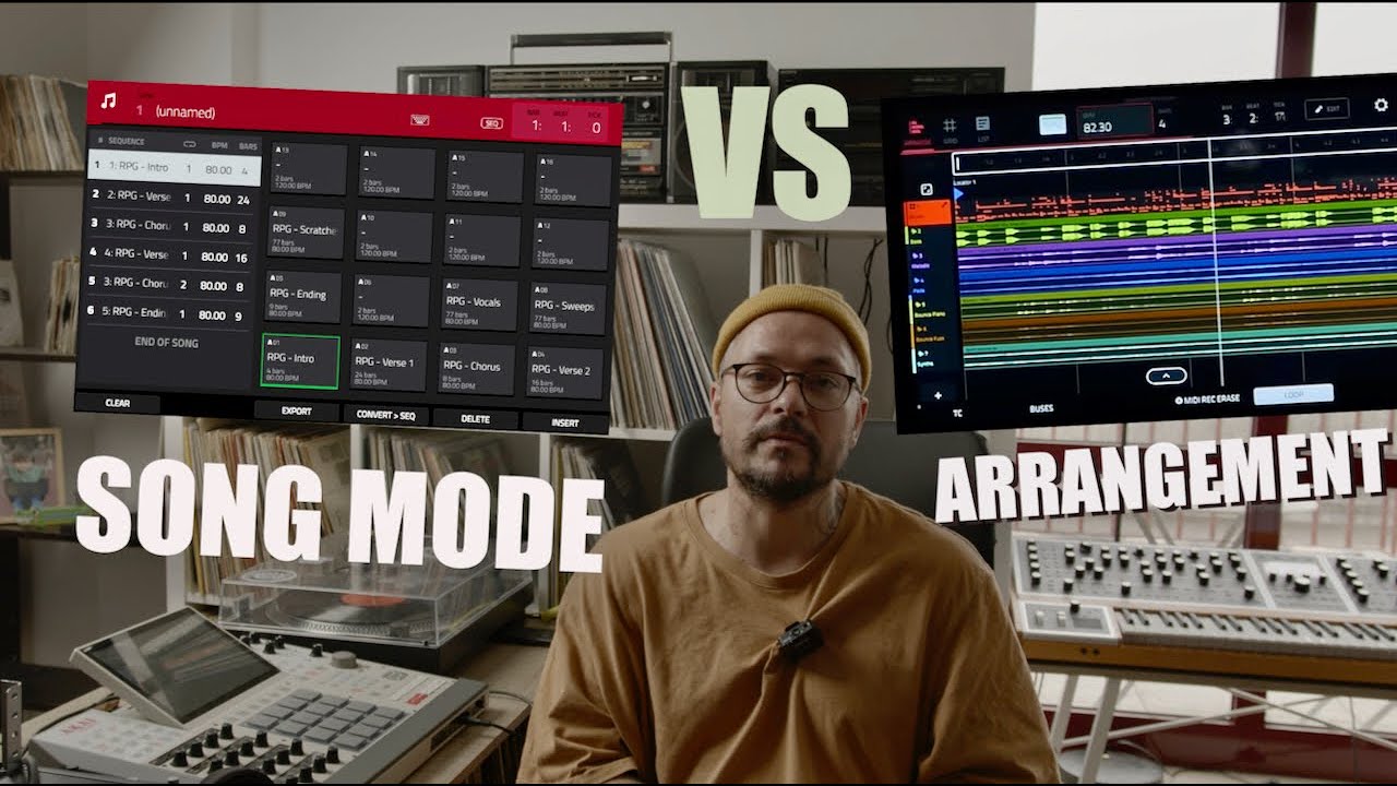 Почему я предпочитаю режим «Песня» вместо режима «Аранжировка» | Akai Mpc