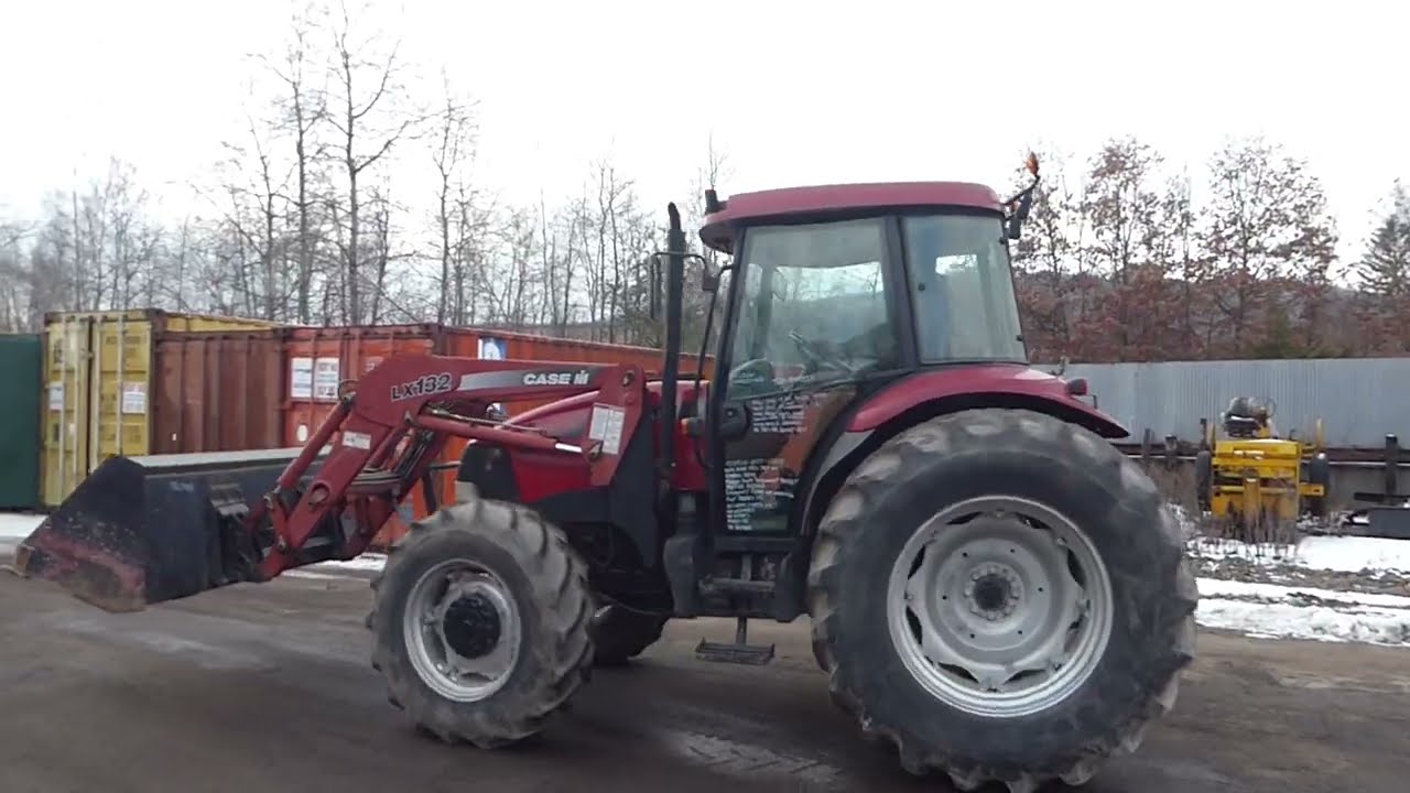 2005 Case JX95 Agricultural Tractor w/ Loader Attachment - TRO 0114221