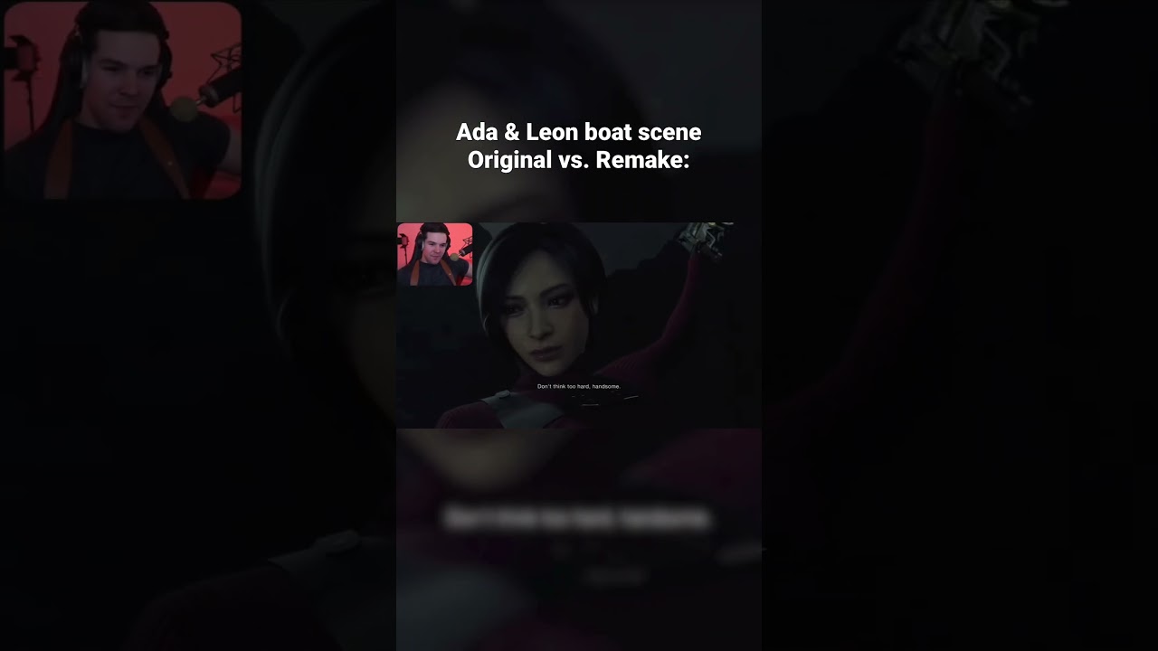 Resident Evil 4 Ada and Leon Boat Scene Comparison Original vs. Remake