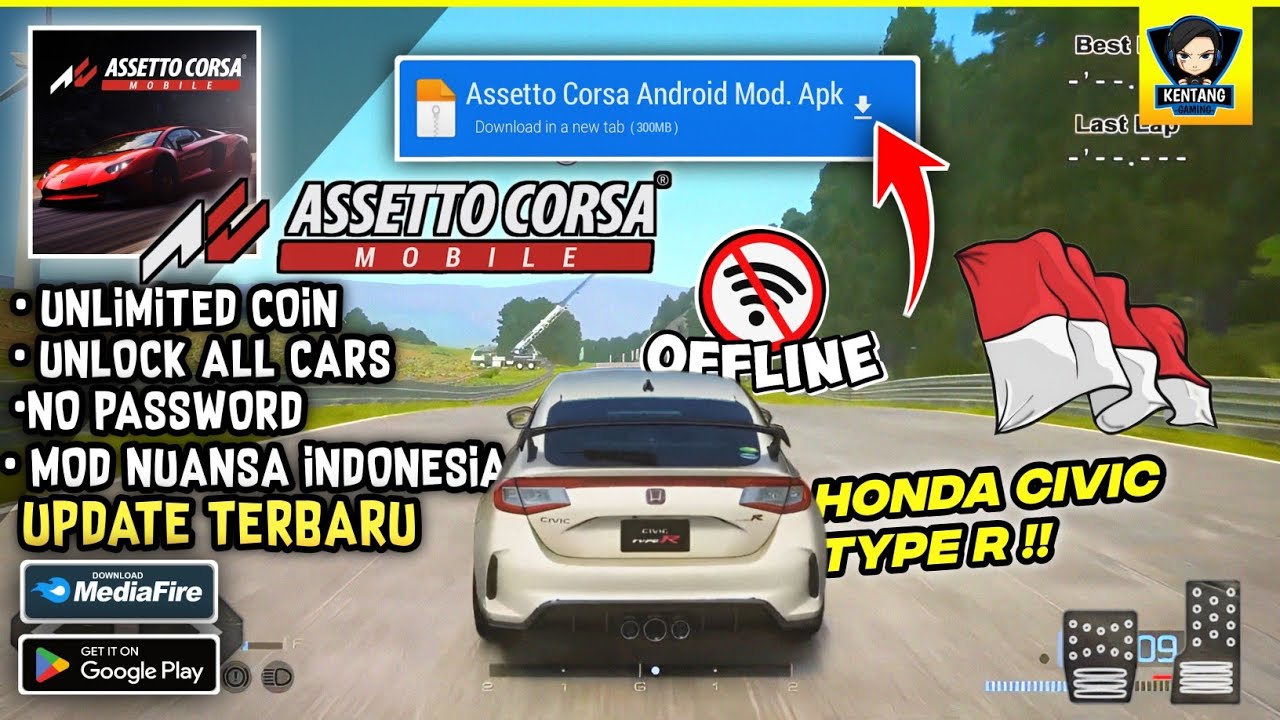 Akhirnya Versi Mobile Rilis‼️| Game Assetto Corsa Android Mod Indonesia