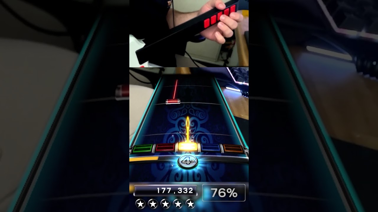 Second EVER person to hit THIS on Rock Band 3 #rockband3deluxe #rockband3 #clonehero #rhythmgame
