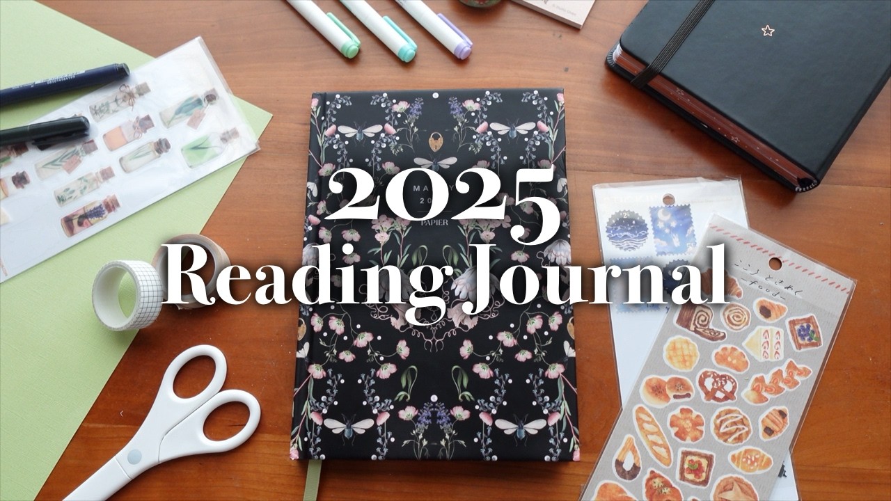 2025 reading journal setup 📖 Bookmas day 11
