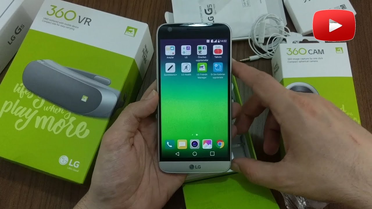 LG G5 Kutu Açılış Videosu (Unboxing)