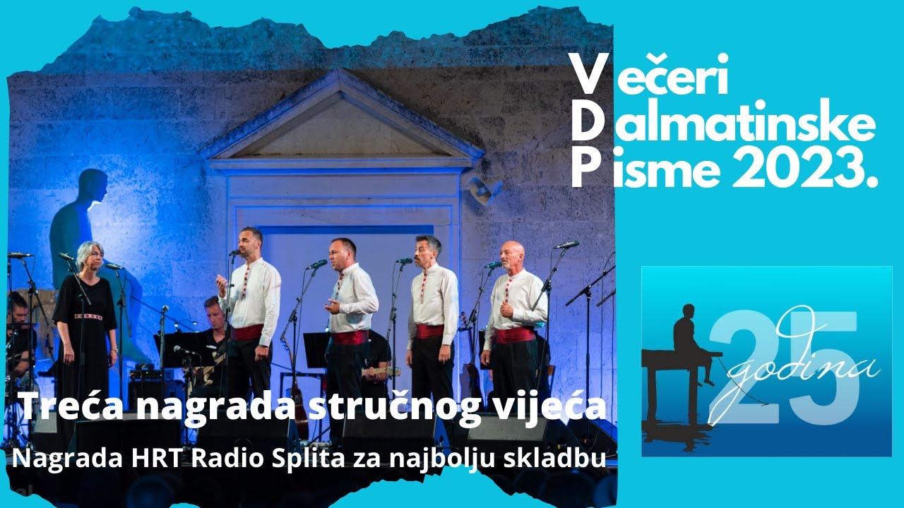 Klapa POKLISARI - Pozdravi je more moje sinje [VDP 2023. - izvedba uživo]