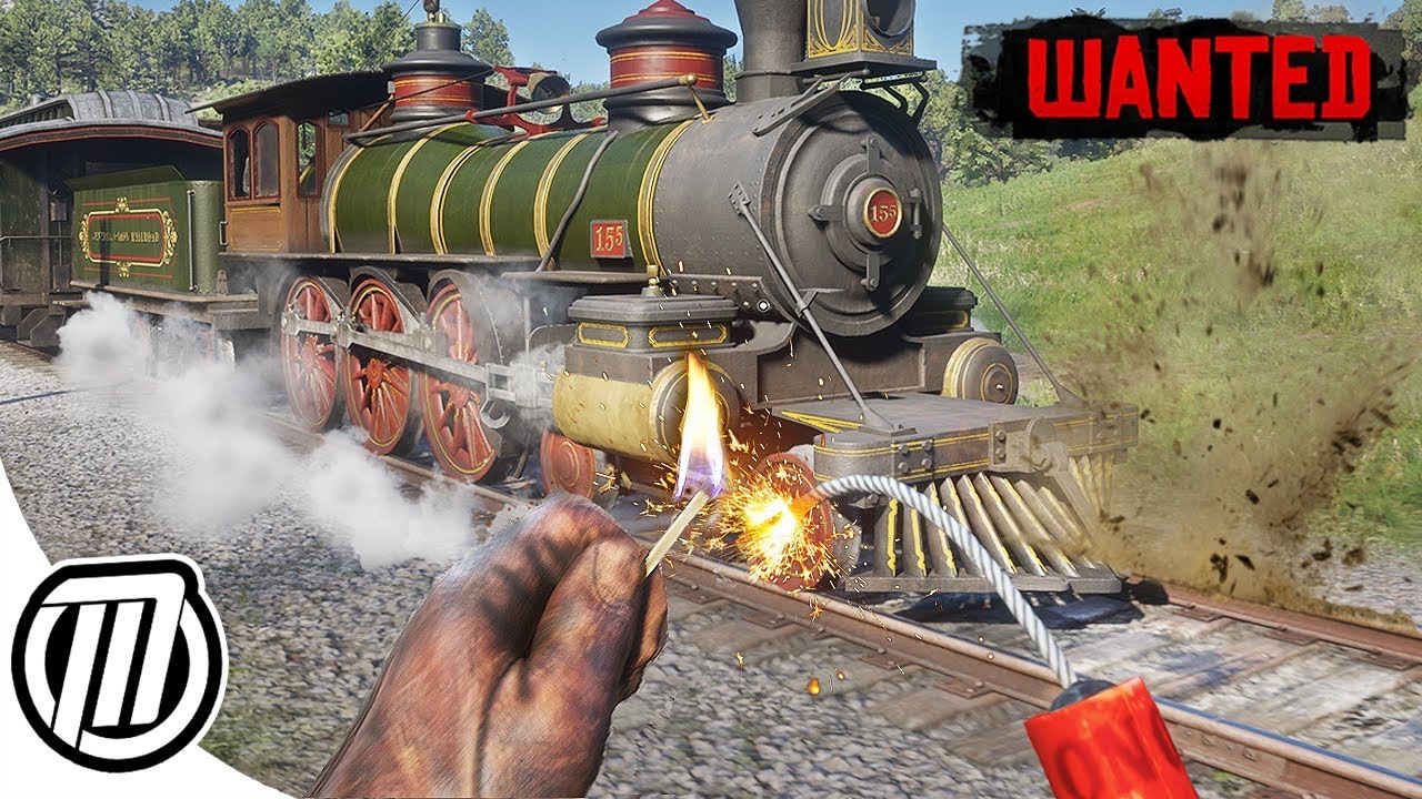 Red Dead Redemption 2: TRAIN ROBBERY HEIST! - Free Roam Gameplay