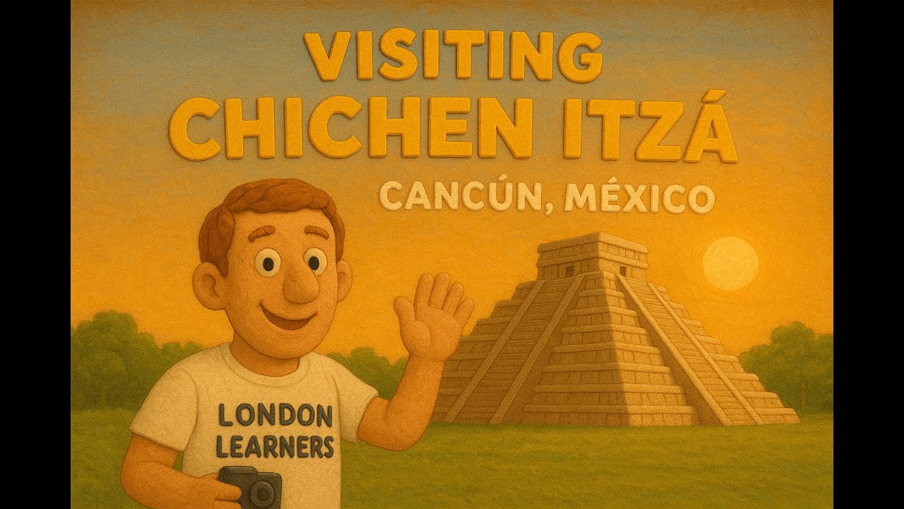 Visiting Chichén Itzá | Ancient Mayan Wonder in 4K | London Learners I Mexico