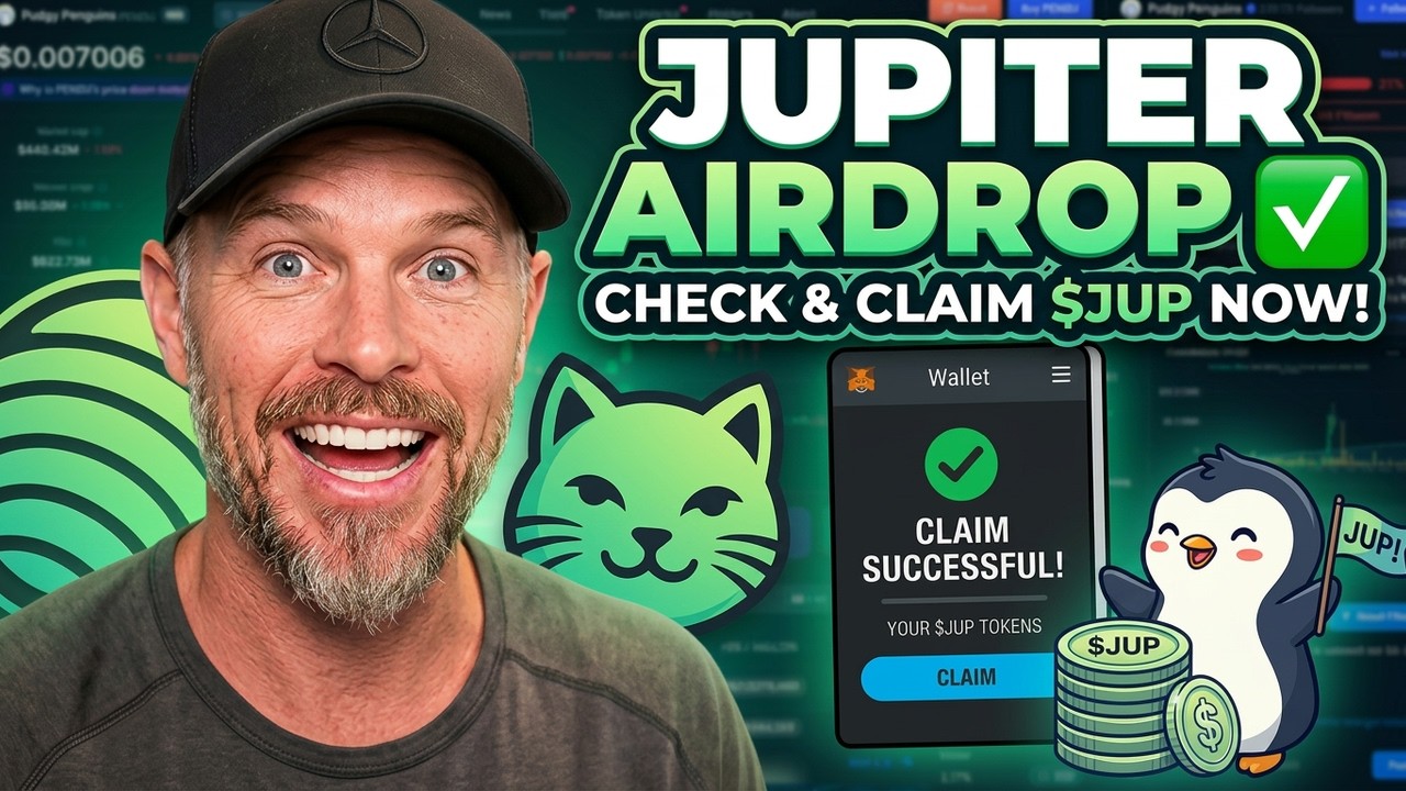 Crypto Airdrop JUPITER DEX ✅ Check Eligibility, Claim Free $JUP Tokens | Solana Airdrops
