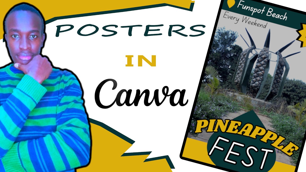 Make Professional Event Posters with Canva for FREE !!