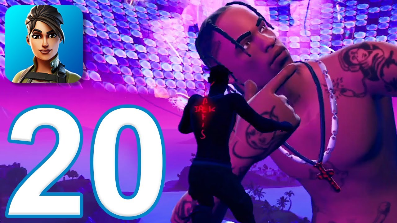 Fortnite Chapter 2 Mobile - Gameplay Walkthrough Part 20 - Travis Scott Event (iOS)
