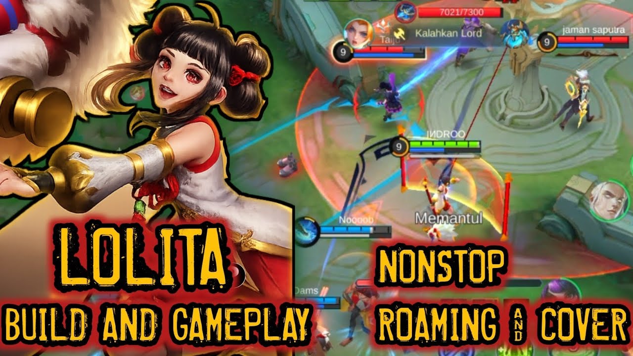 NONSTOP ROAMING!! Lolita Shield Gila Lindungi Tim Tanpa Henti - Build Top 1 Global ~ MLBB