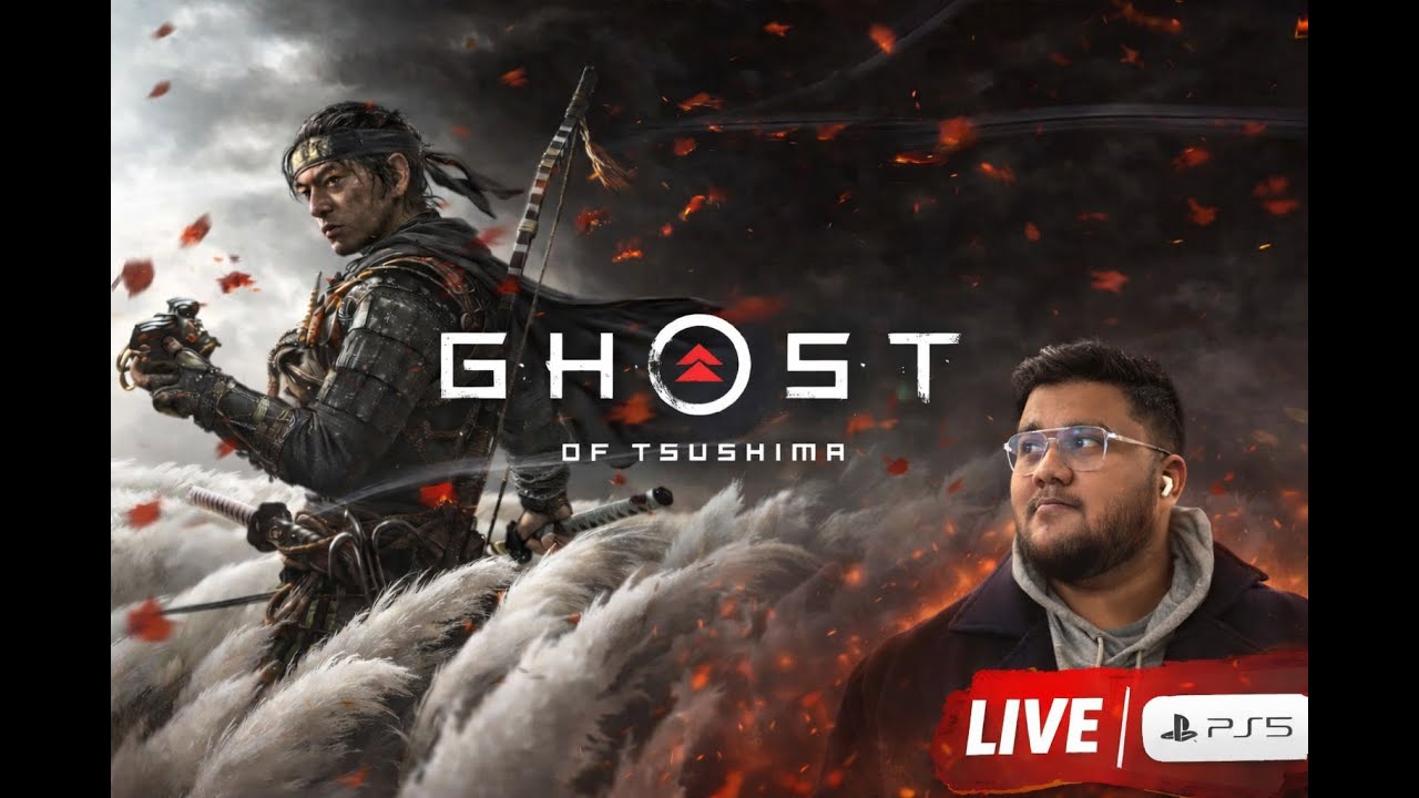 🔴Late to the Party, Ready for War ⚔️ | Ghost of Tsushima PS5 First Time #5 | GRZY LIVE