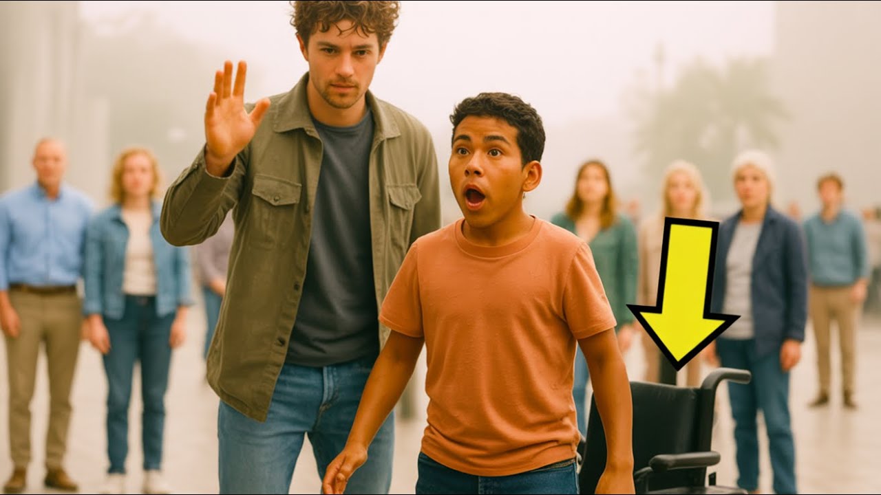 STRANGE YOUNG MAN SAID HE COULD HEAL THE WHEELCHAIR USER… AND PROVED IT WITH A MIRACLE