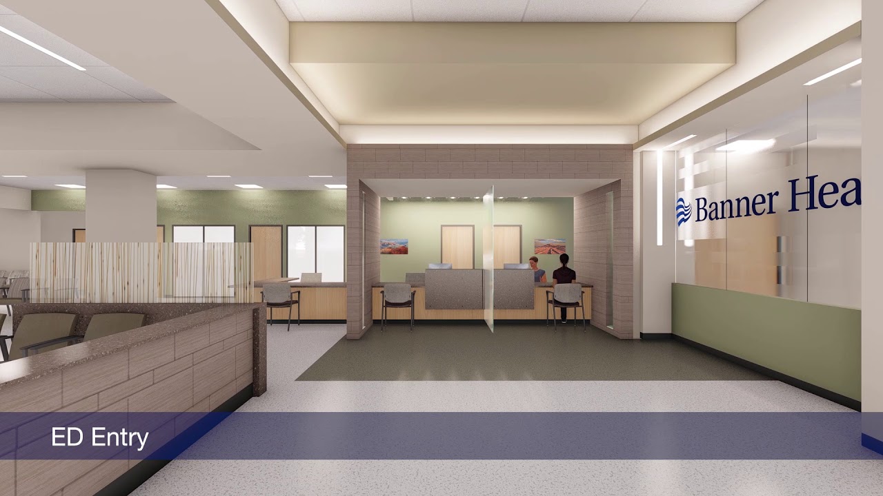 Banner Boswell Medical Center -  New Emergency Department Architect Rendering