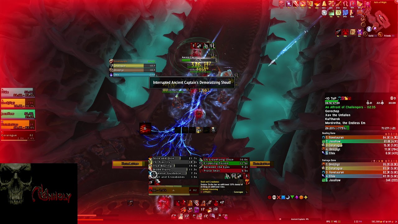 Theater of Pain - Mythic Plus 10 - Outlaw Rogue
