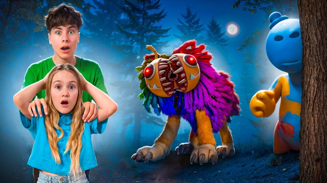 Poppy PlayTime 4 В НАШЕМ ДОМЕ В РЕАЛЬНОЙ ЖИЗНИ Все серии подряд Фаст Сергей