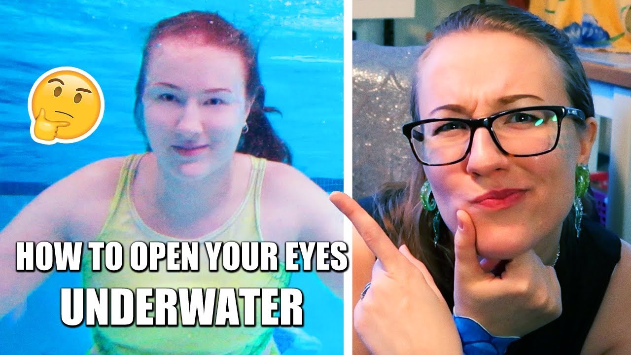 How to Open Your Eyes Underwater as a Mermaid
