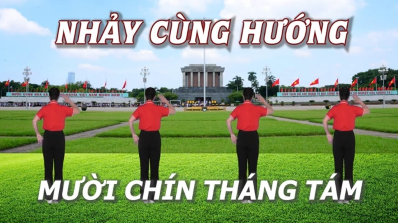 Nhảy cùng hướng - Mười chín tháng tám - Khiêu vũ Mai Lương - Học nhảy dân vũ