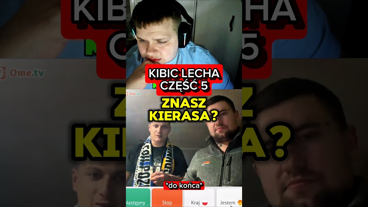 (CZĘŚĆ 5) ZNASZ KIERASA? KIBIC LECHA OmeTV LeQu #ometv #lechpoznań #banduracartel #bandura #bungee