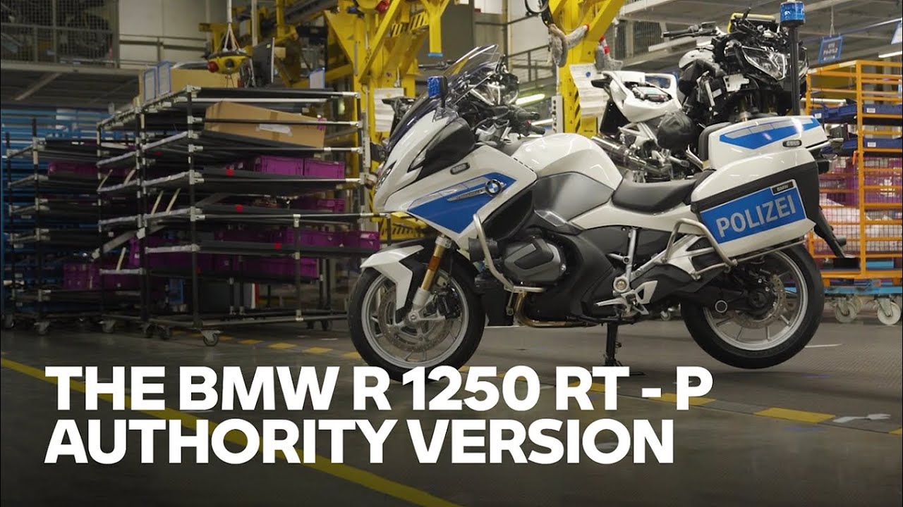 Straight out of the factory – The R 1250 RT - P authority version!