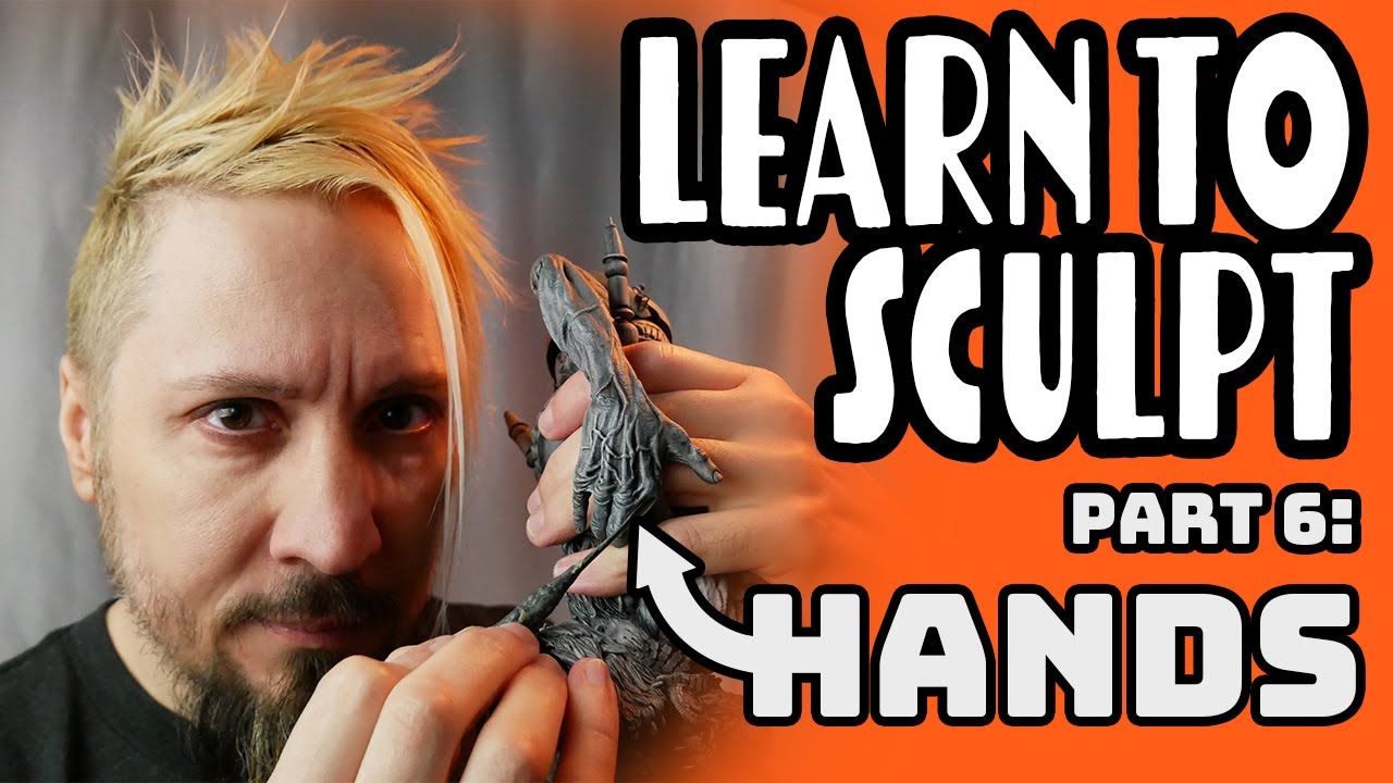 Sculpey 101, урок 6: как слепить руку из полимерной глины