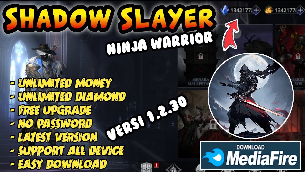 Shadow Slayer Ninja Warrior Unlimited Money No Password Versi 1.2.30
