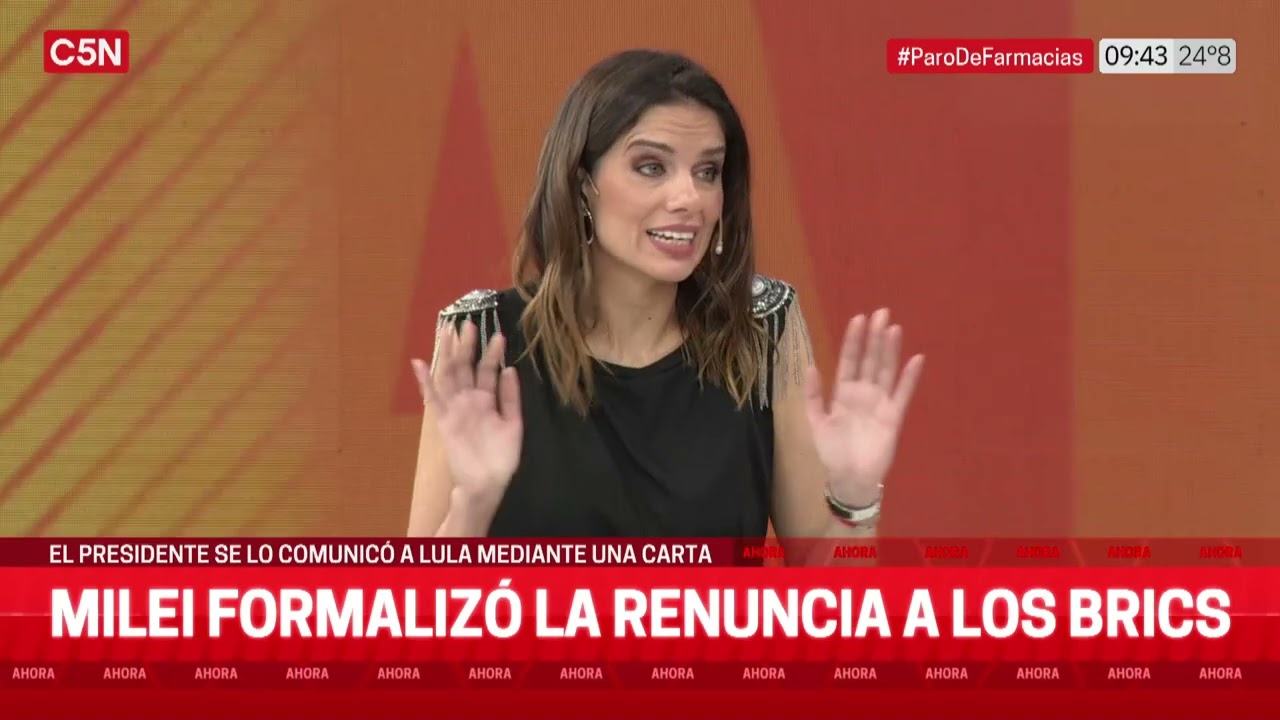 MILEI FORMALIZÓ la RENUNCIA a los BRICS: SE lo INFORMÓ a LULA por CARTA