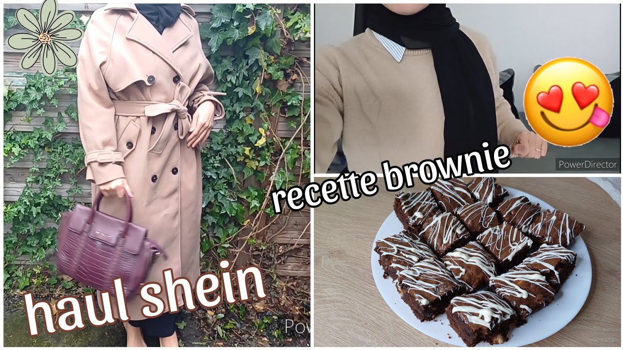 Nailavlog : Recette brownie maison / Haul shein et essayages