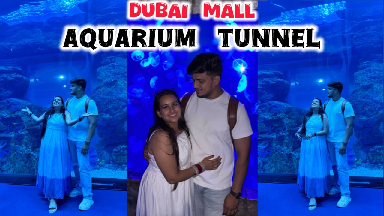 World’s BIGGEST Aquarium || “Dubai Mall Aquarium Adventure” (Underwater Tunnel vlog)