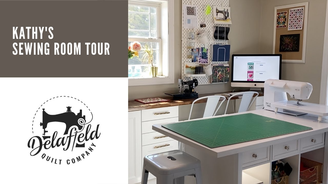 Visit My Sewing Room Tour #sewingroom #quilting #sewing #fridaysews