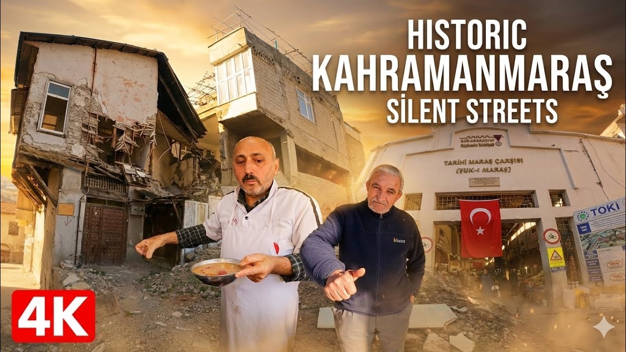 Walking Through Historic Kahramanmaraş After the Earthquake | Silent Streets