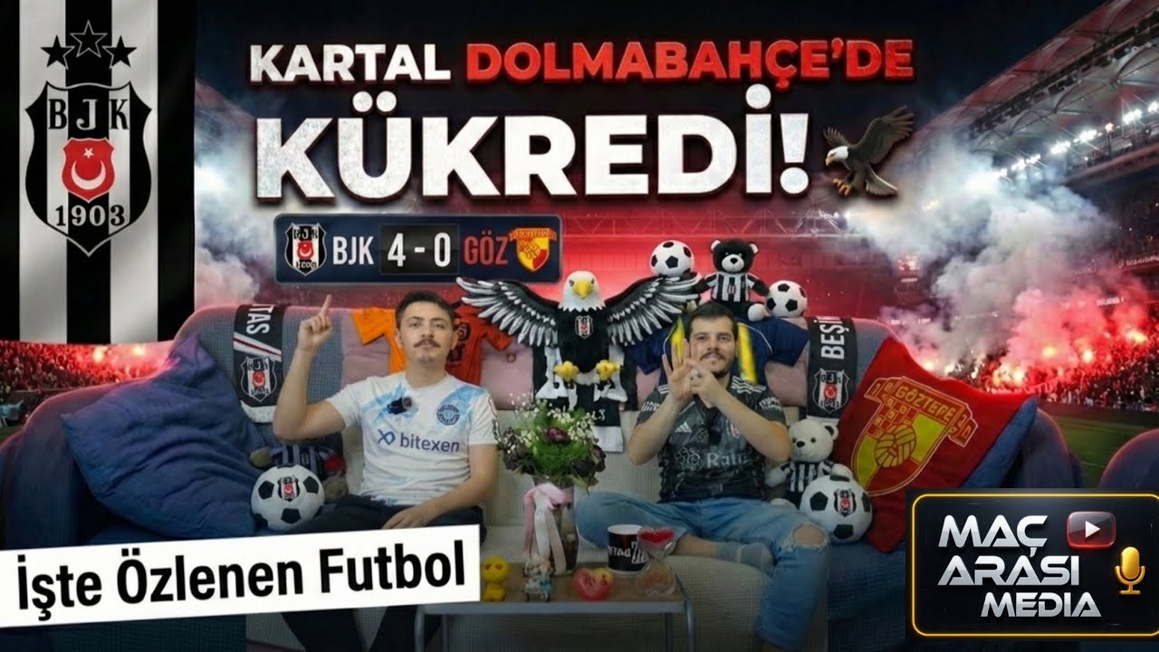 KARTAL DOLMABAHÇE'DE KÜKREDİ! 🦅 | Beşiktaş 4-0 Göztepe | İşte Özlenen Futbol#beşiktaş#bjk#bjkedit#gs