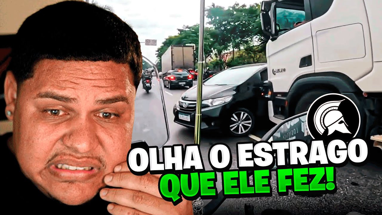 O CAMINHÃO QUASE LEVOU O CARRO  - JMDECK REAGINDO A XRACING OBSERVAÇÕES DIARIAS EP 302