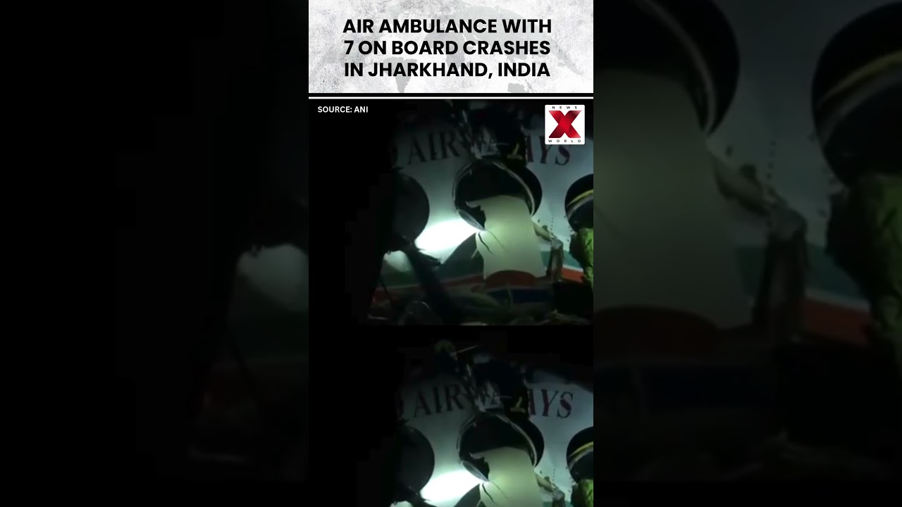Air Ambulance Crashes in Ranchi, India: Minutes After Plane Take-off, 7 Feared Onboard NewsX World