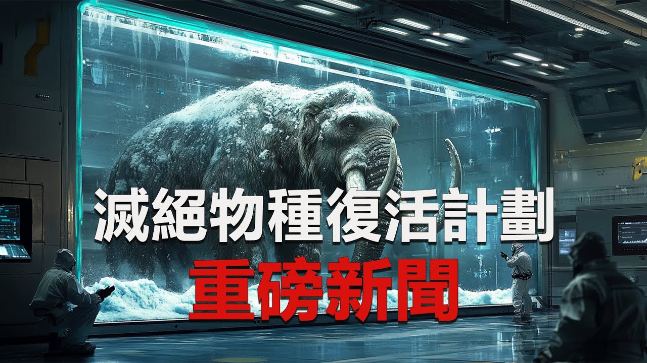 重磅新聞！史前滅絕物種復活，恐狼/猛犸象/渡渡鳥/劍齒虎，世界上第一家反滅絕公司克魯索生物科學雄心勃勃的計畫/Colossal Biosciences/