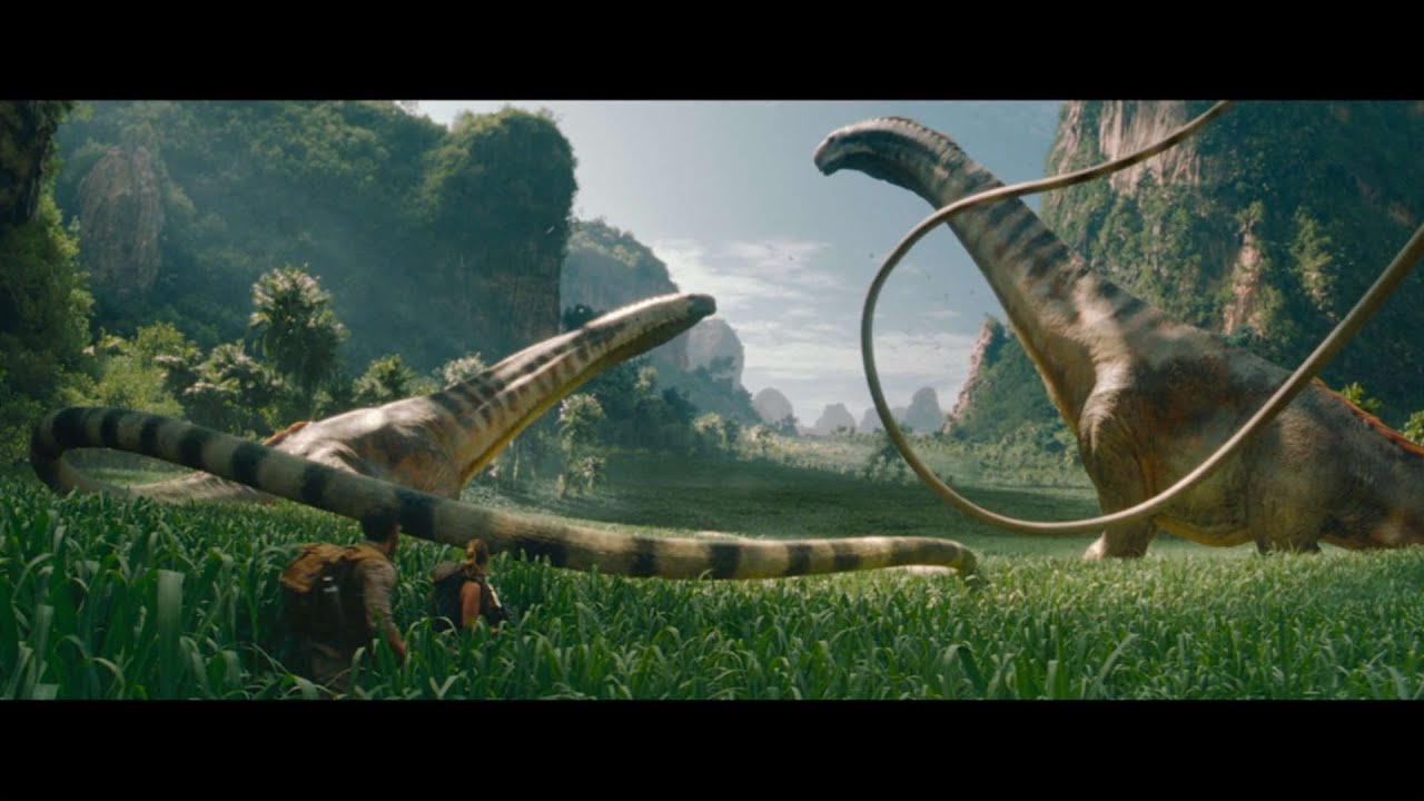 Jurassic World: Rebirth - Titanosaurs In The Grass Clip