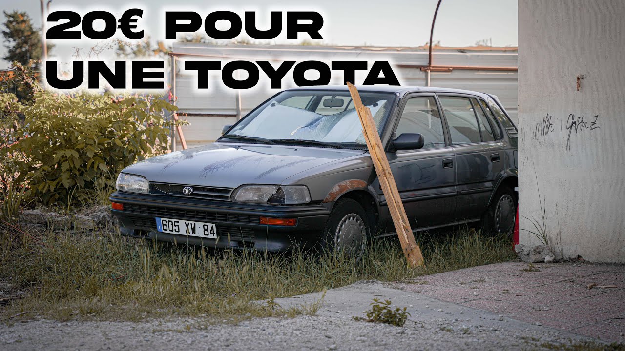 Va-t-elle redémarrer ? Cette Toyota n’a pas tourné depuis des années…